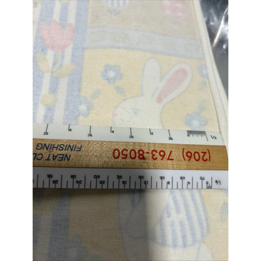 Pier One Imports Spring Easter Placemats Table Setting Bunny Rabbit Pastels 4ct